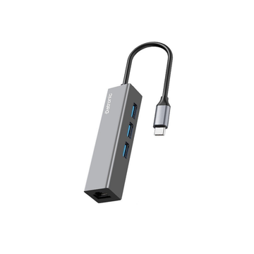 Datronic USB-C to RJ45 Ethernet with 3x USB 3.0 Hub