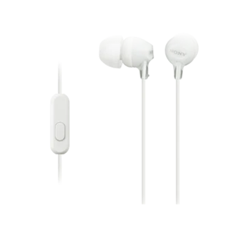 Sony MDR-EX15AP In-Ear With In-Line Mic Wired Earphone