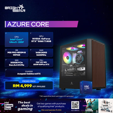 Intel® Motherboard Bundle PC Package - Azure Core