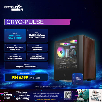 Intel® Motherboard Bundle PC Package - Cryo-Pulse