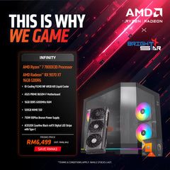 AMD This Is Why We Game PC Package - Set Infinity
