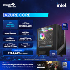 Intel® Motherboard Bundle PC Package - Azure Core