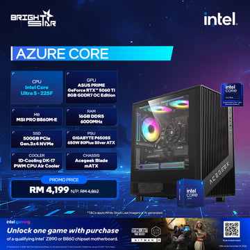 Intel® Motherboard Bundle PC Package - Azure Core