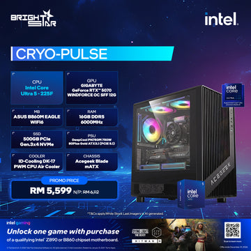 Intel® Motherboard Bundle PC Package - Cryo-Pulse
