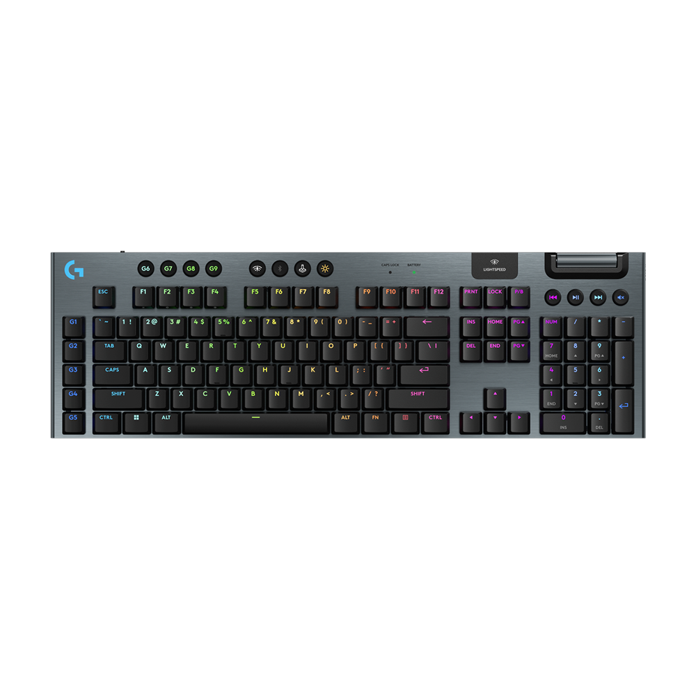 Logitech G915 X Lightspeed Low-Profile Wireless Keyboard - Tactile Switch