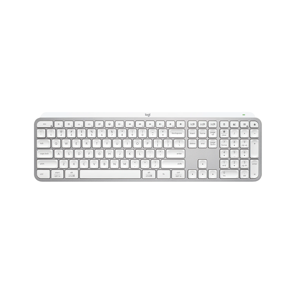 Logitech MX Keys S Wireless Keyboard - Pale Grey