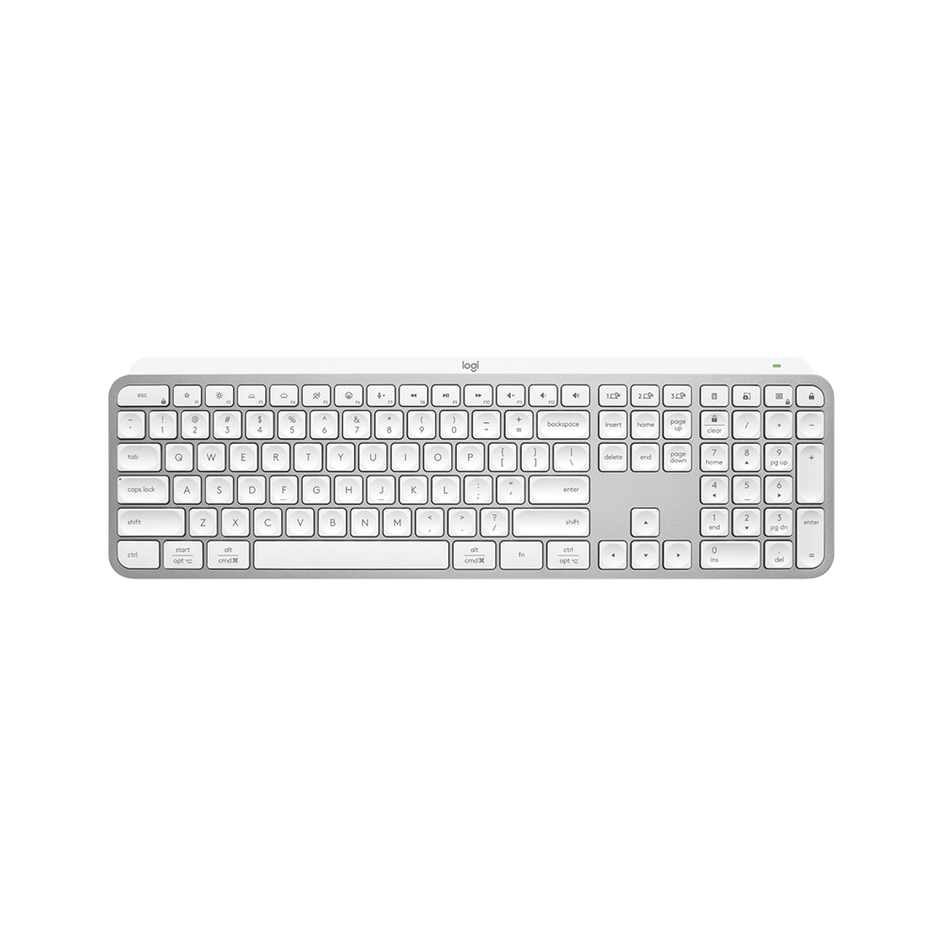 Logitech MX Keys S Wireless Keyboard - Pale Grey