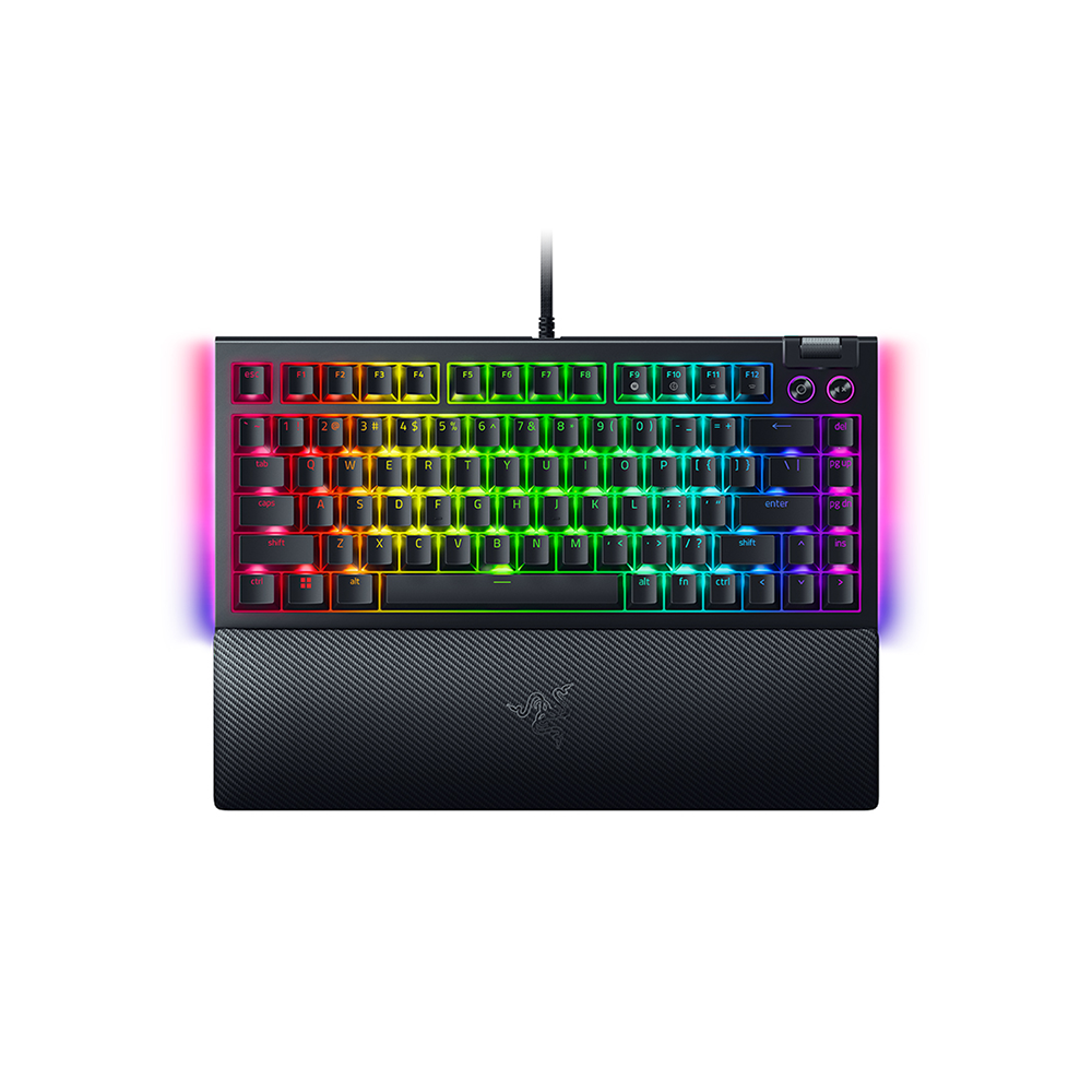 Razer BlackWidow V4 75% Hot Swappable Wired Keyboard - Orange Switch