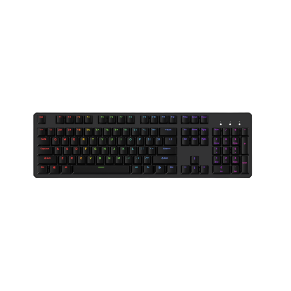 Tecware Phantom 104 RGB Mechanical Wired Keyboard - Wraith Pink