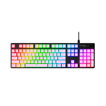 HyperX Pink PBT Pudding PBT Double-Shot 104-Key Keyboard Keycaps