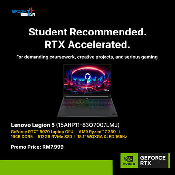 Lenovo Legion 5 Gaming Laptop [15AHP11-83Q7007LMJ]
