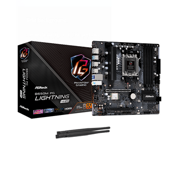 ASRock B650M PG Lightning WiFi AM5 Micro-ATX Motherboard