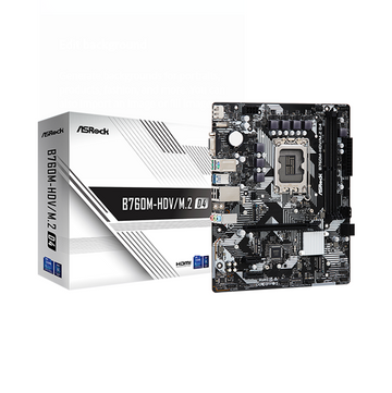 ASRock B760M-HDV/M.2 D4 LGA1700 Micro-ATX Motherboard