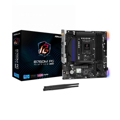 ASRock B760M PG Riptide WiFi LGA1700 Micro-ATX Motherboard