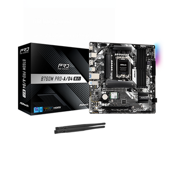 ASRock B760M Pro-A/D4 WIFI LGA1700 Micro-ATX Motherboard