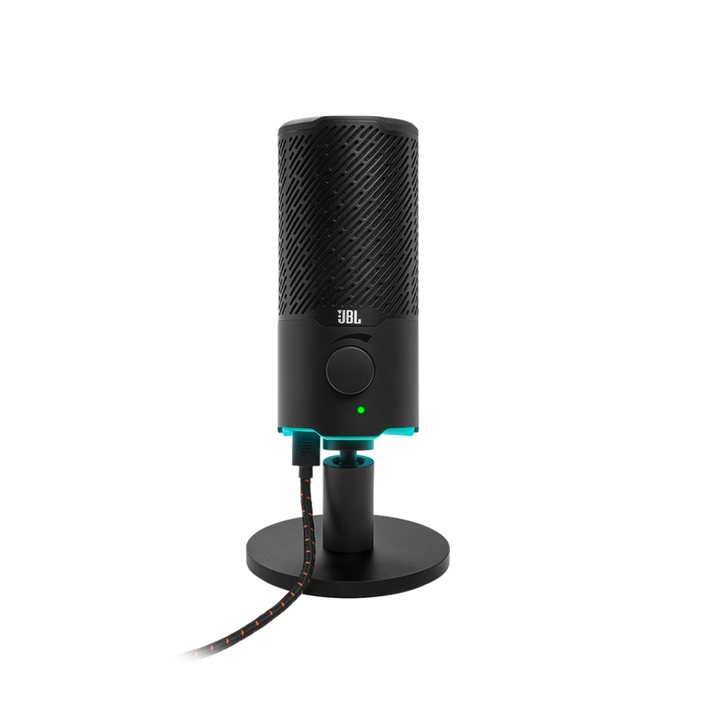 JBL Quantum Stream Mic with RGB Light - Black