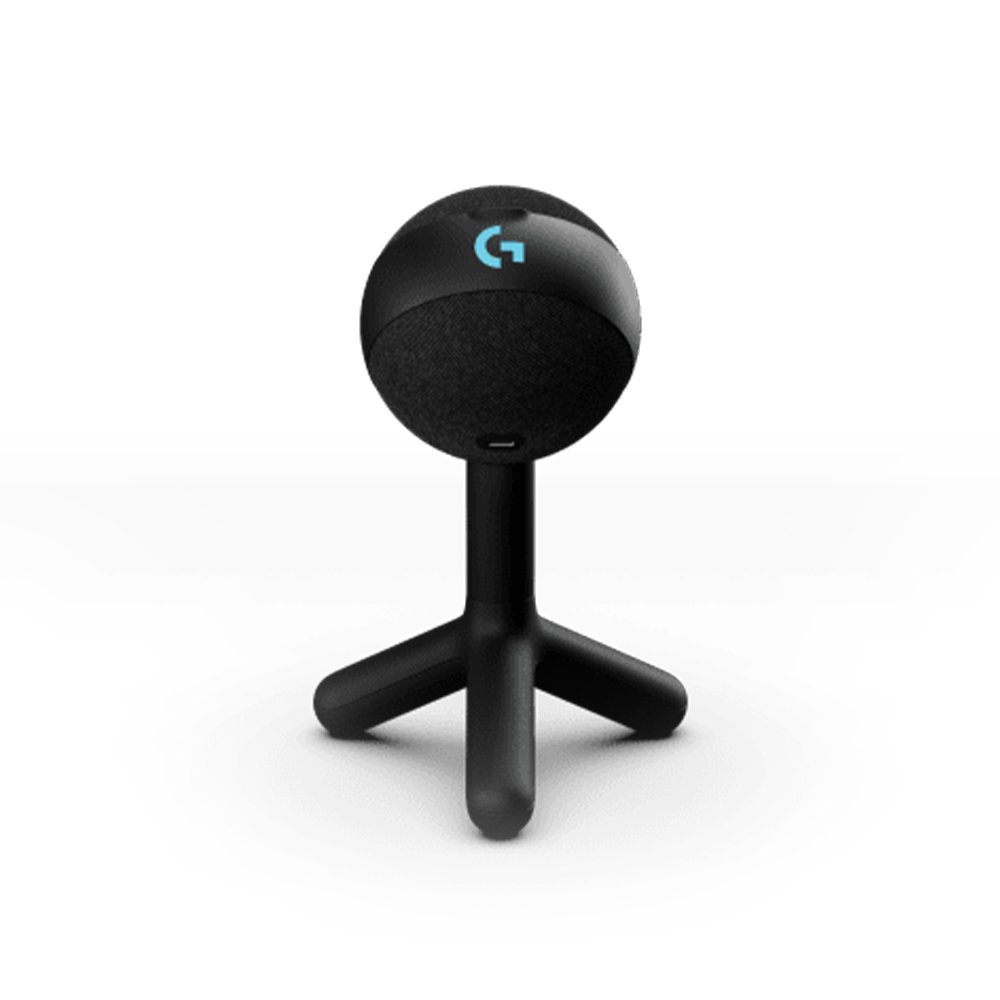 Logitech G Yeti Orb Condenser RGB with LIGHTSYNC USB Microphone - Black