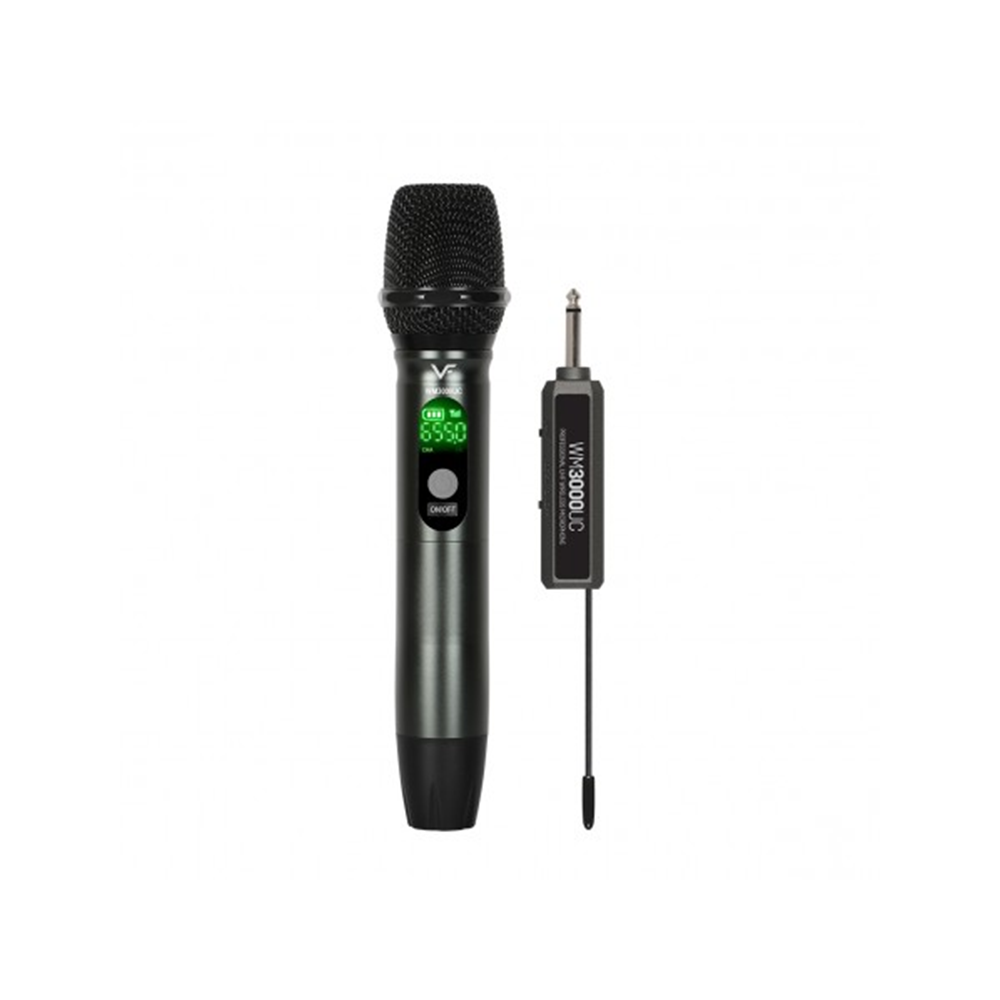 Vinnfier WM3000 UC Professional Wireless Microphones - Black