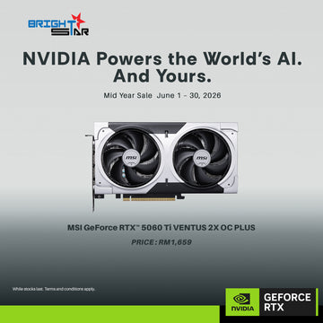 MSI GeForce RTX™ 5060 Ti 8G VENTUS 2X OC PLUS 8GB GDDR7 Graphic Card