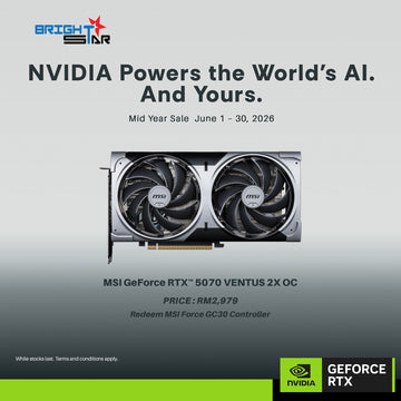 MSI GeForce RTX™ 5070 12G Ventus 2X OC 12GB GDDR7 Graphic Card