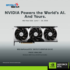 MSI GeForce RTX™ 5070 Ti 16G Ventus 3X OC 16GB GDDR7 Graphic Card
