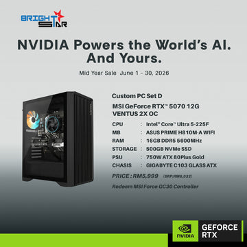 NVIDIA Mid Year Sale PC Package - MSI