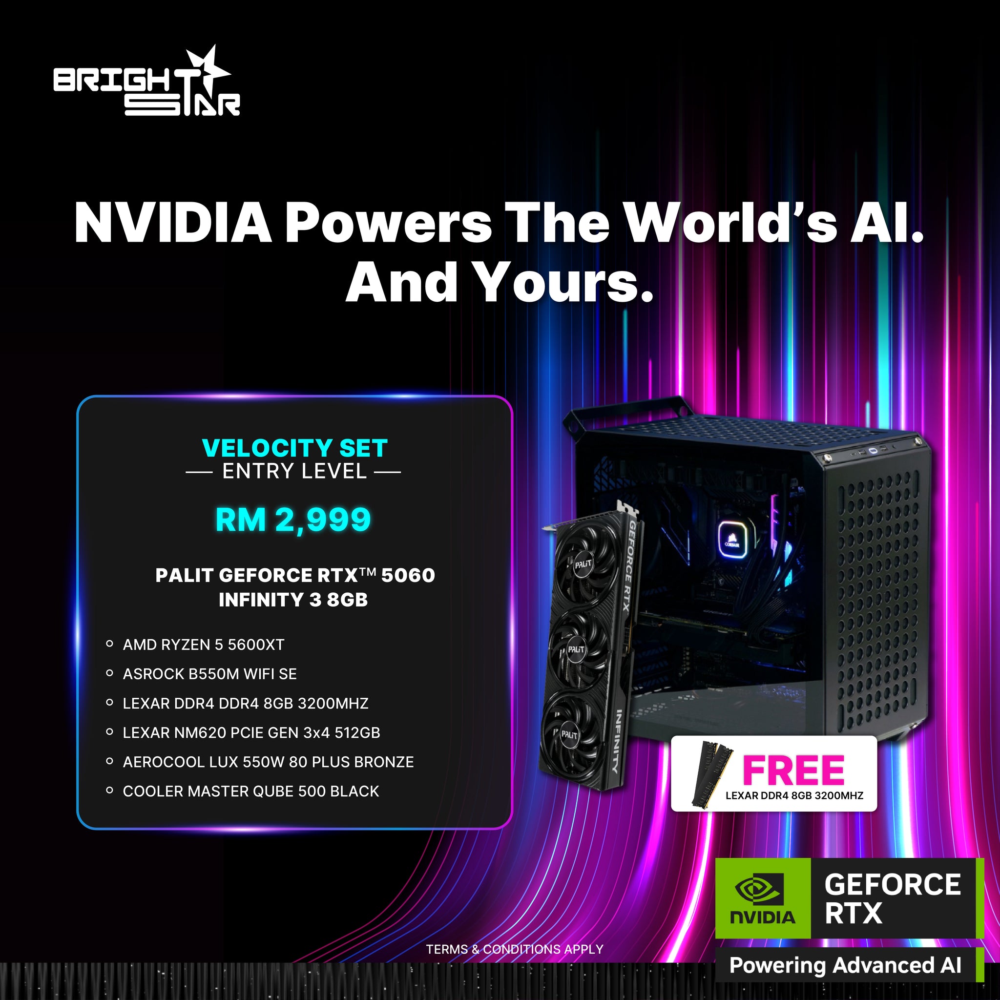 NVIDIA AI Desktop PC - Velocity Set