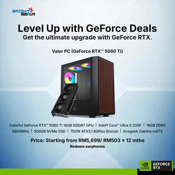 Level Up with GeForce Deals - Valor