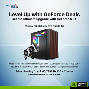Level Up with GeForce Deals - Victory