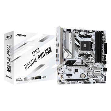 ASRock B550M Pro SE AM4 Micro-ATX Motherboard