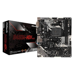 ASRock B450M-HDV R4.0 AM4 Micro-ATX Motherboard