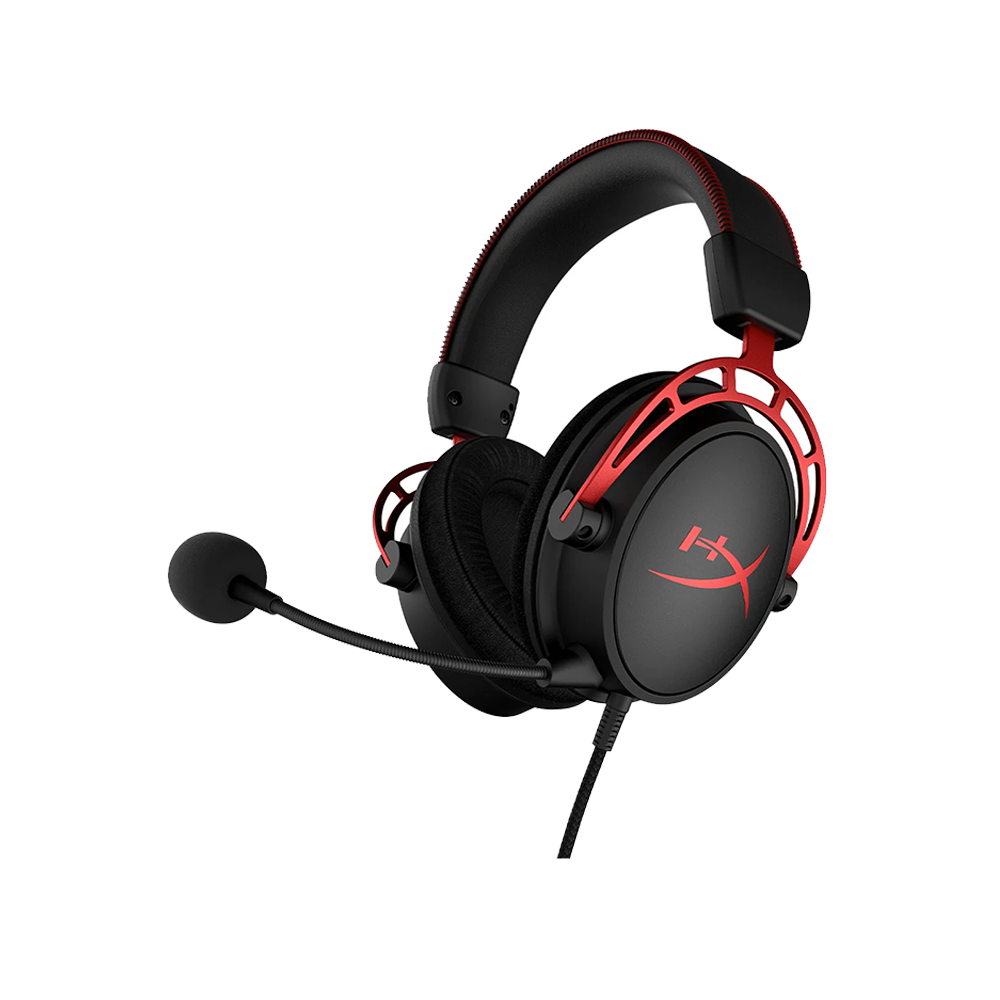 Custom Hyperx Headset HyperX Cloud Alpha Gaming Headset (Red)