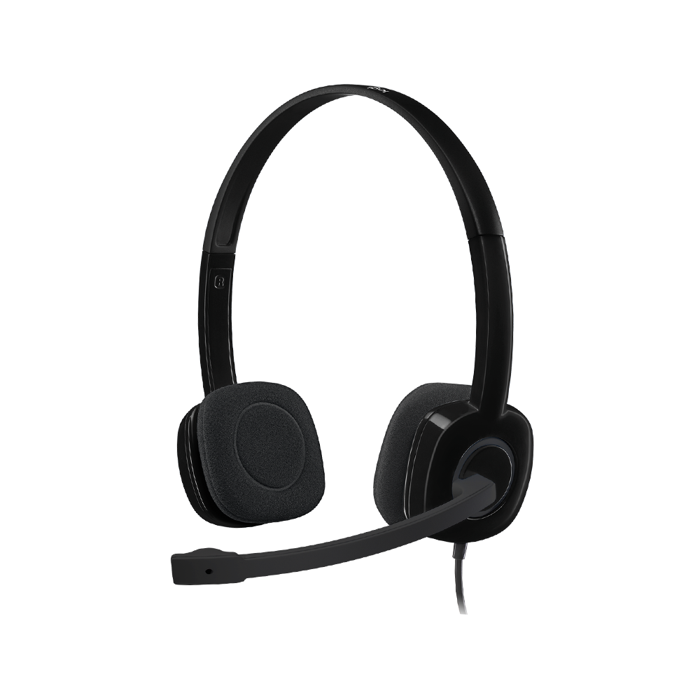 Logitech H151 Wireless Headset - Black