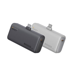Aukey PB-Y59 Spark Mini 5000mAh 22.5W Powerbank - Grey/White