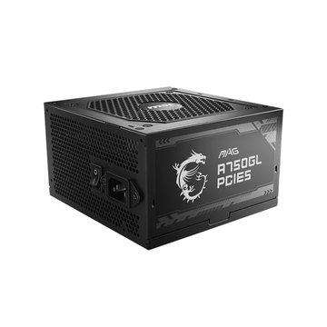 MSI Mag A750GL PCIE5 ATX 750W 80+ Gold Full Modular Power Supply