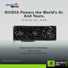 Palit GeForce RTX™ 5070 Infinity 3 12GB GDDR7 Graphics Card