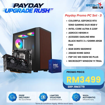 Payday Upgrade Rush - PC Package C [U5-225F+RTX5060]