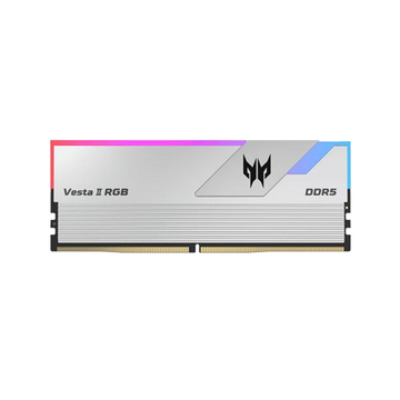 Acer Predator Vesta II RGB DDR5 6000MHz 32GB [2x16GB] DIMM Memory [Silver/Black]