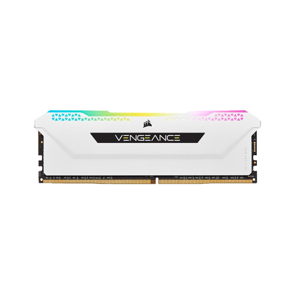 Corsair Vengeance RGB PRO SL 16GB [2x8GB] 3600MHz DDR4 DIMM Memory [Black/White]