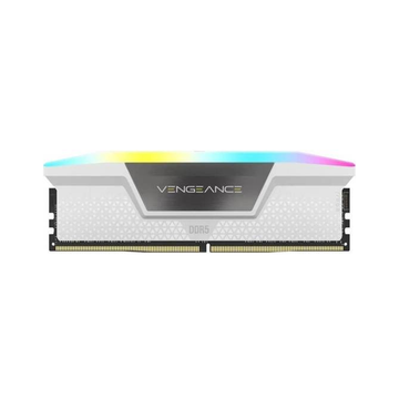 Corsair Vengeance RGB 32GB [2x16GB] 5600MHz DDR5 DIMM Memory [Black/White]