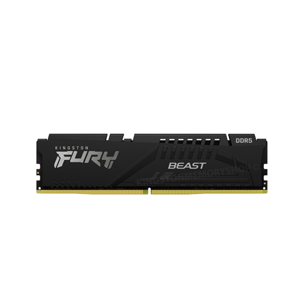 Kingston Fury Beast 32GB [2x16GB] 6000MHz DDR5 DIMM Memory [Black] - E