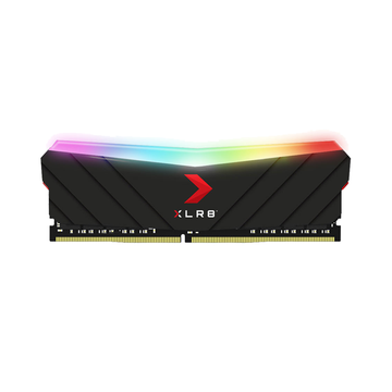 PNY XLR8 EPIC-X RGB 16GB [1x16GB] 3200MHz DDR4 DIMM Memory [Black]