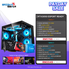 Brightstar Meta PC Set - RTX3050 Esports Ready
