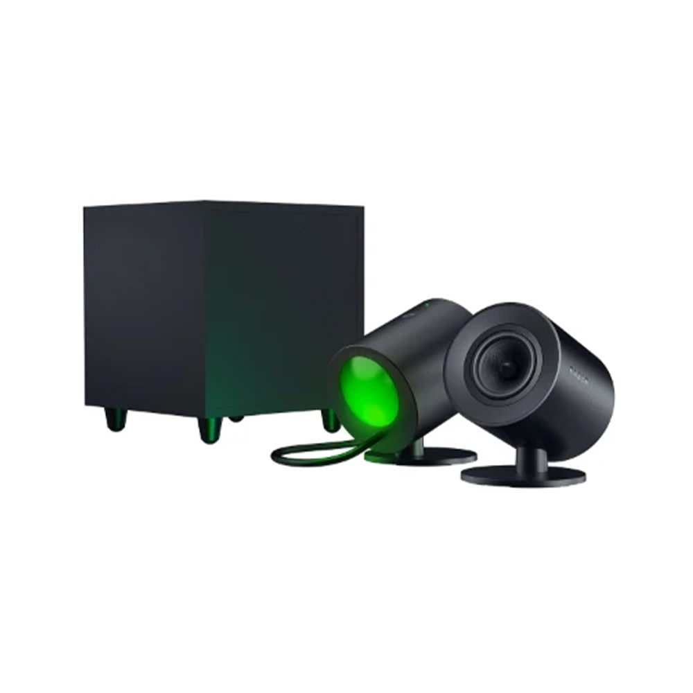 Razer Nommo V2 Full-Range 2.1 PC Gaming Speakers with Wired Subwoofer [RZ05-04750100-R3G1]