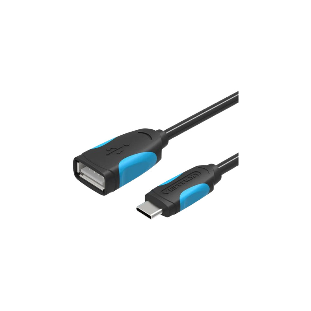 Vention USB-A 3.0 (F) To Type C (M) OTG Aluminium Foil Cable