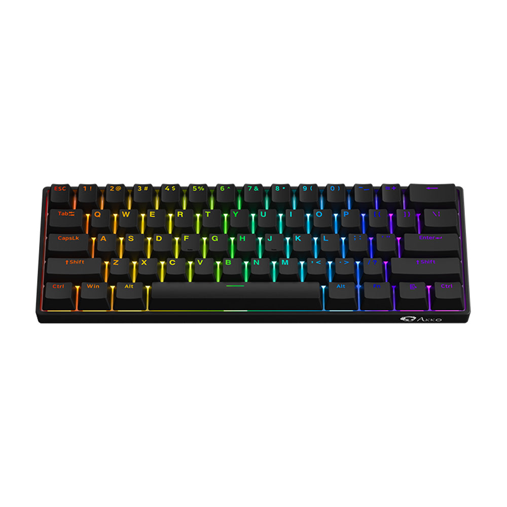 Akko 3061S He Shine-Through Wired Keyboard - Kailh Sakura Pink Magneti