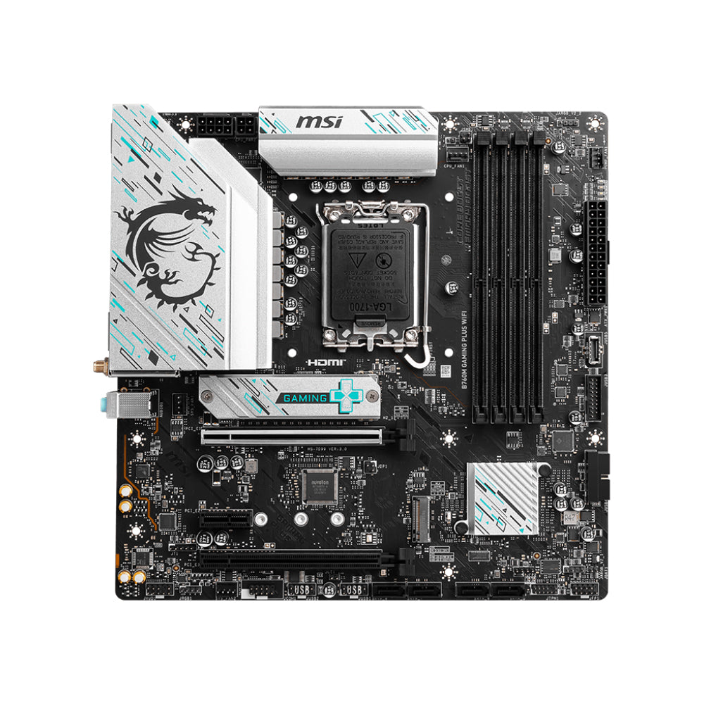 MSI B760M Gaming Plus Wifi mATX Motherboard