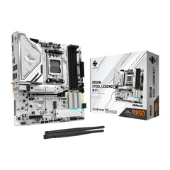 ASRock B850M Steel Legend Wifi mATX Motherboard