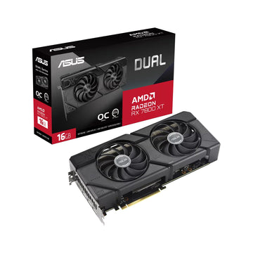 ASUS Dual Radeon™ RX 7800 XT OC Edition 16GB GDDR6 Graphics Card
