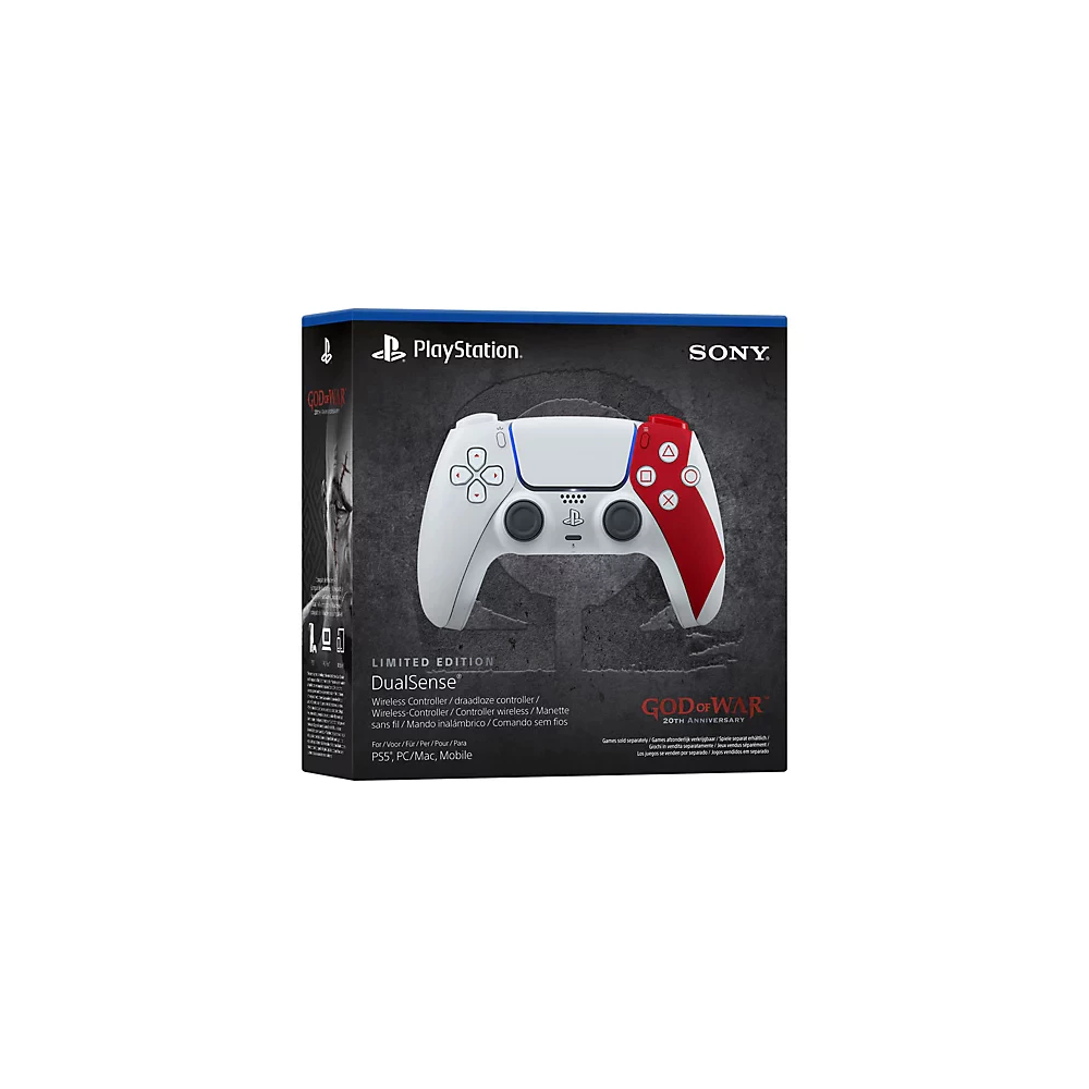 Sony PlayStation®5 DualSense™ Wireless Controller – God of War™ 20th Anniversary Limited Edition